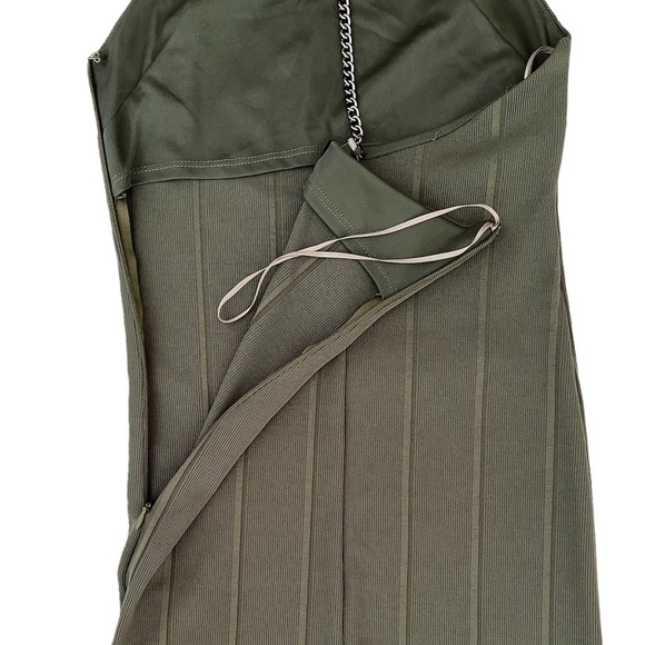 Topshop Green Backless Dress - Picture 11 of 15
